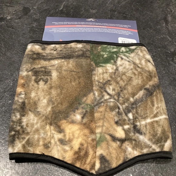 HotMocs Men's Fleece Gaitor Brown Realtree Camouflage Face Mask & Neck Guard NWT - Picture 6 of 9